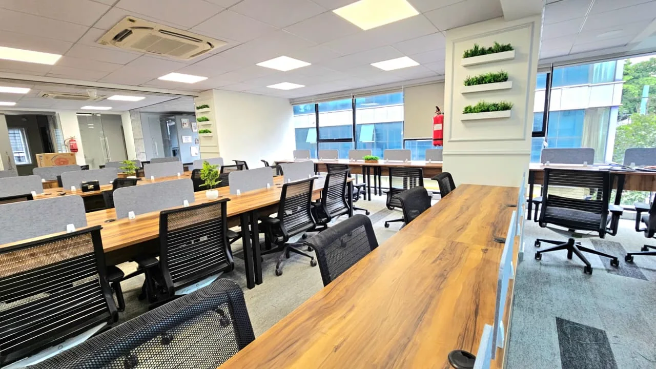 Shared work environment at The Meridian Cowork & Business Suites