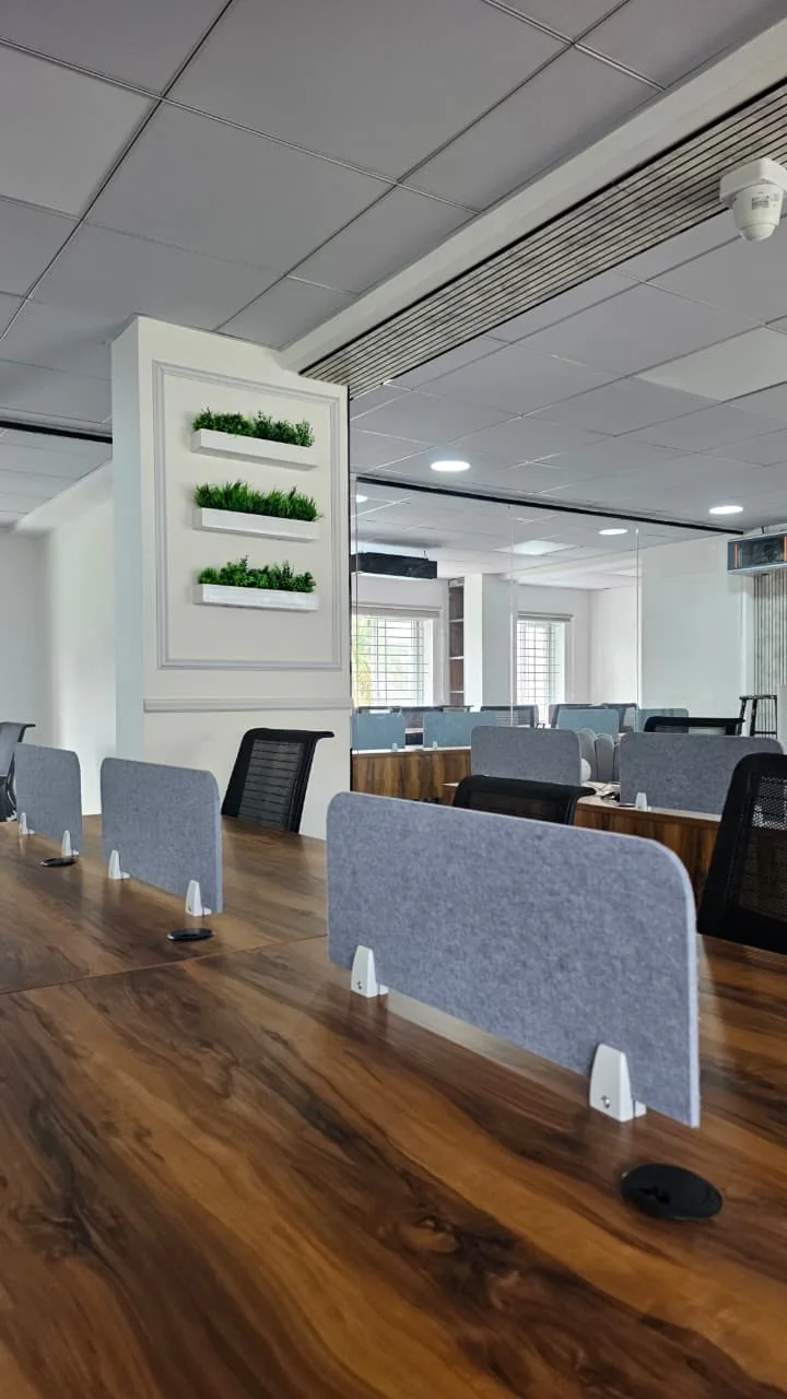 Open workspace view at The Meridian Cowork & Business Suites