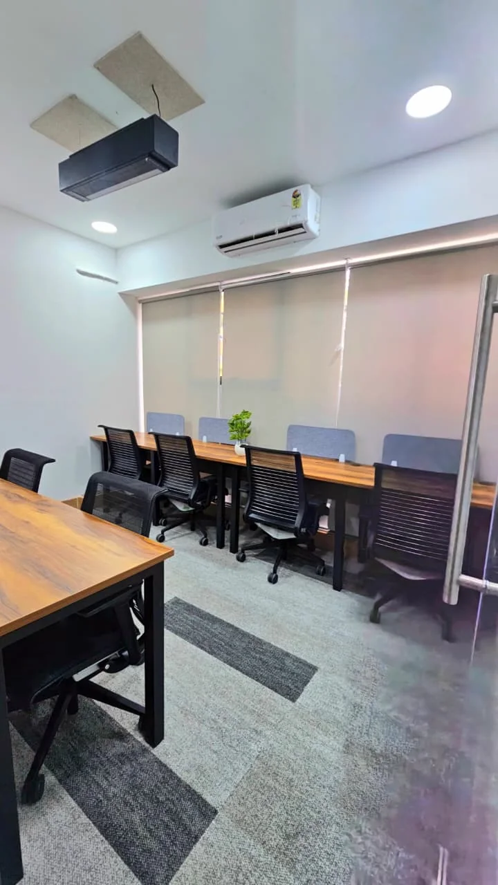 Private lockable cabin at The Meridian Cowork & Business Suites