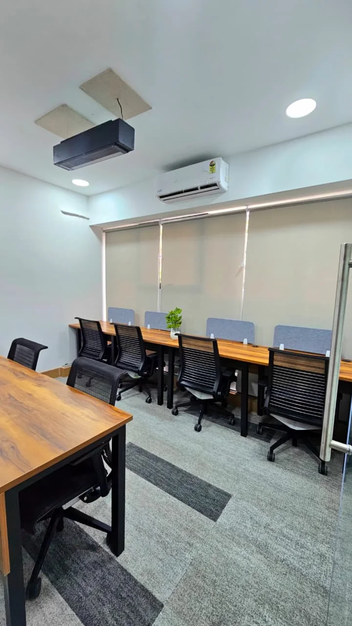 Fully equipped private office at The Meridian Cowork & Business Suites