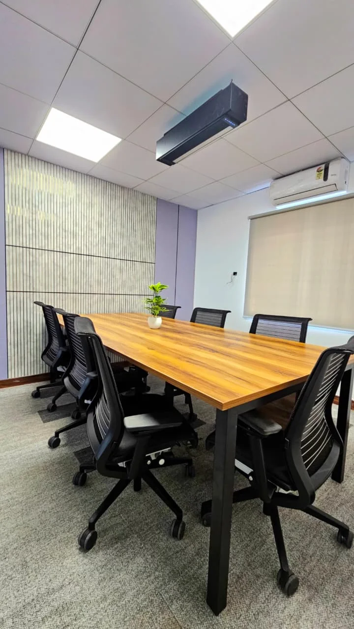 Conference room at The Meridian Cowork & Business Suites